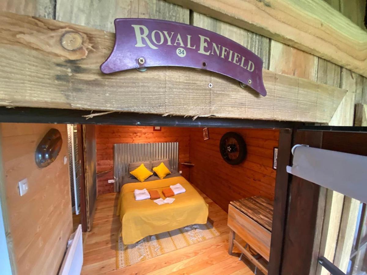 "Le Maloya" Chalets Independants -Chambre Balneo - Relais Motards Lacaune Εξωτερικό φωτογραφία